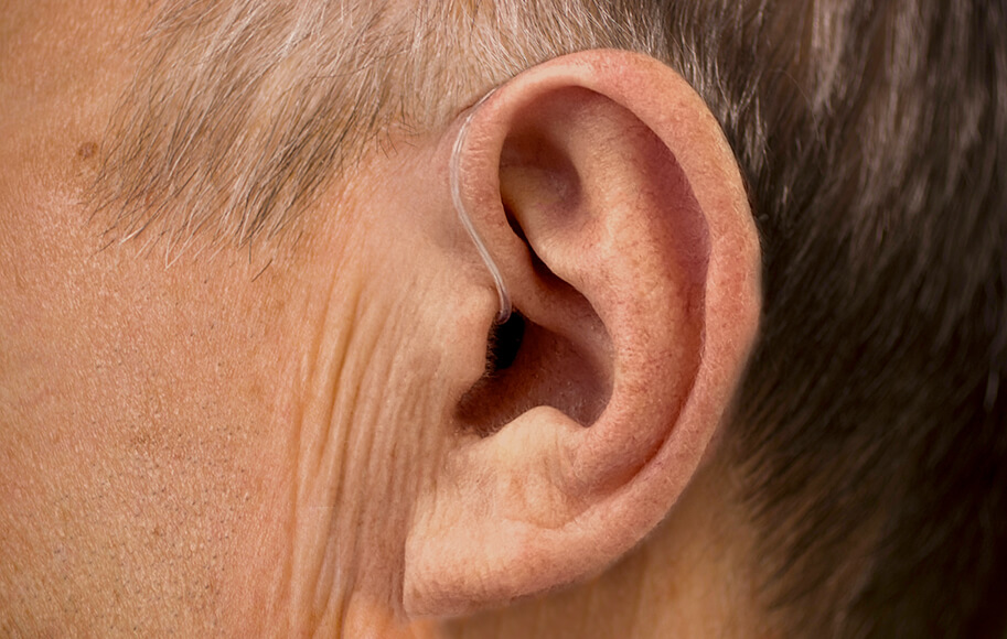 Virtually Invisible Hearing Aid Tube